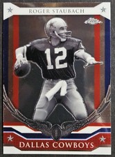 2008 Topps Chrome Honor Roll #HR-RS Roger Staubach Dallas Cowboys HOF