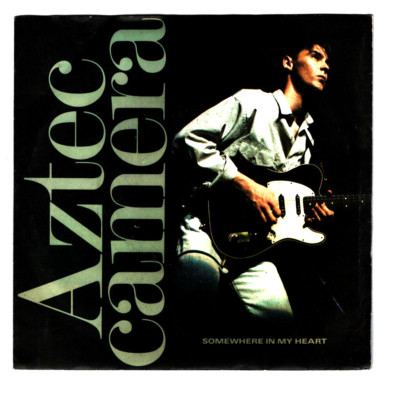 AZTEC CAMERA Somewhere In My Heart 7'' Vinyl UK 1988 PROMO WEA YZ 181 NM/NM