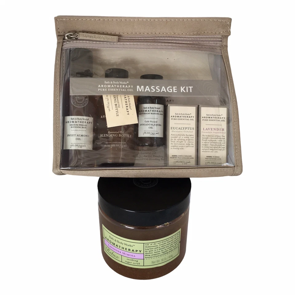 Набор для массажа чистым эфирным маслом ароматерапия Bath & Body Works рождественский подарочный набор - Изображение 2 из 4