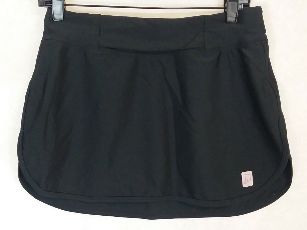 Skirt Sports Swim Skirt Womens small Black EUC-image