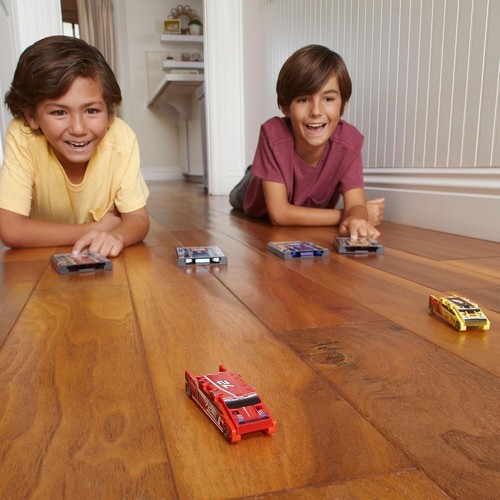 Red 72 Card Racer - Portable Pocket-Sized Racecar Toy for Kids 5+, No Batteries! - Picture 9 of 9