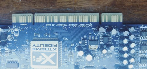 SOUND BLASTER SB0790 PCI X-FI EXTREME AUDIO PCI 7.1 CH 2006 (L) UNTESTED - Picture 13 of 13