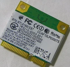 Realtek RTL8188CEBT b/g/n Wi-Fi bluetooth PCIe Half 6-88-C555F-8701/ WB704E-A