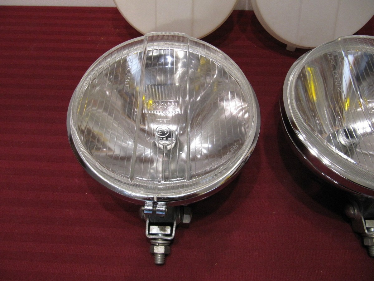 NOS Bosch Rallye Knick 180 Halogen Rally Driving Lights Anvands av