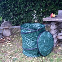 1X Gartenlaubsack Gartentasche 90L Rasensack Gartenabfallsack Laubsack Laub