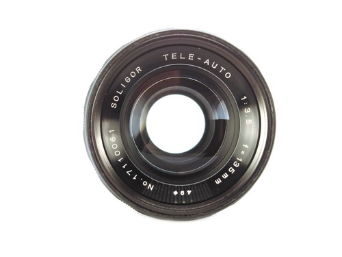 SOLIGOR T4 135mm f3.5 PRIME TELEPHOTO LENS - SOLIGOR T4 MOUNT - Picture 4 of 10