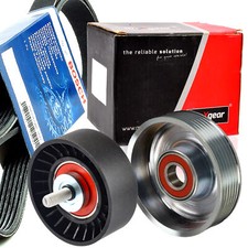 BOSCH 6PK1930 Keilrippenriemen + Rolle für FORD FIESTA PUMA 1.4 1.6 16V MAZDA