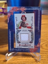 2012 Topps Allen & Ginter's Framed Mini Relic Jersey Edinson Volquez AGR-EV