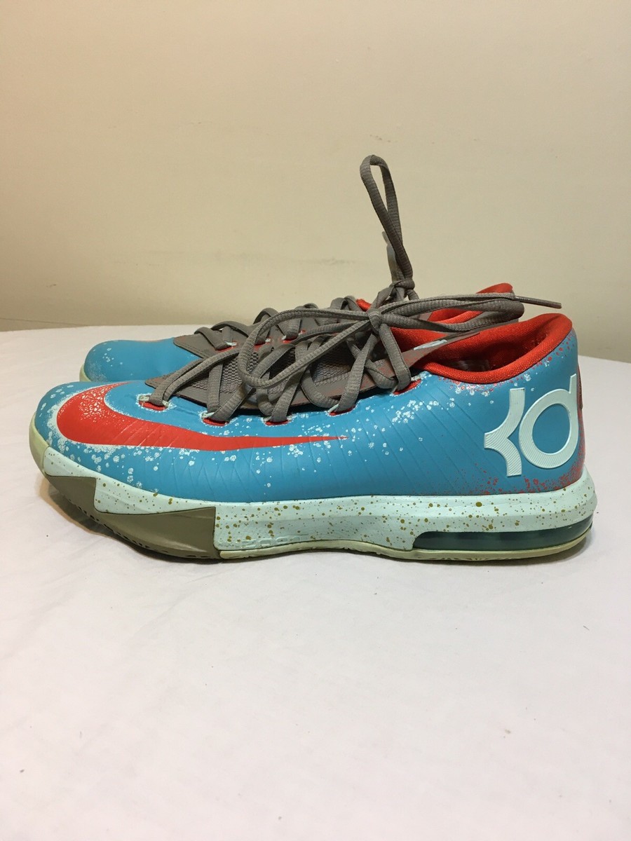 RARE Nike KD 6 VI Maryland Blue Crab 599424-400 MEN'S Size 7 (2013