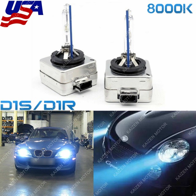 Blue 8000K D1S D1R HID Xenon Headlight For BMW M5 E92 E93 328i 335i E60