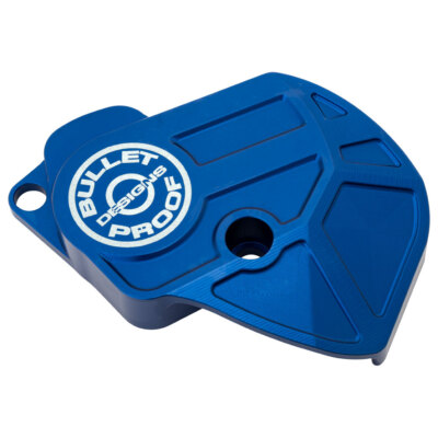 Bullet Proof Designs Throttle Body Guard Blue For KTM HUSQVARNA GAS GAS