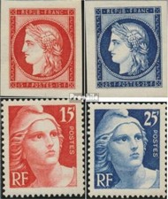 France 840-843 (complète edition) oblitéré 1949 100 Années Timbre