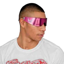 Unisex Bret Hitman Hart Wrestler Replica Halloween Cosplay Costume Accessory