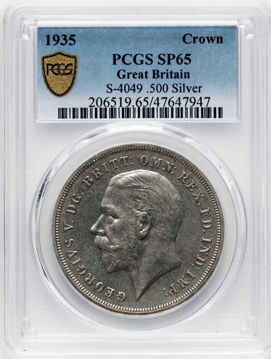0 PCGS イギリス SP65 BREATHTAKING V George Crown Britain Great
