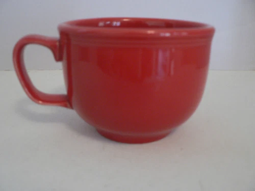 Fiesta - Scarlet (Red) - (Retired) - Jumbo Mug - Fiestaware - Excellent++++++++
