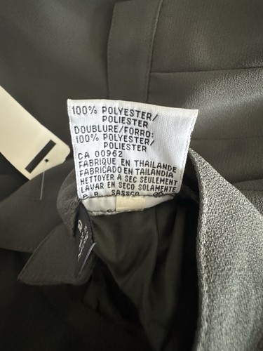 Le Suit (neu mit Etikett) Vintage grün gestreifter Button-Down Blazer Jacke mit Rock für Damen - Größe 10 - Bild 14 von 22