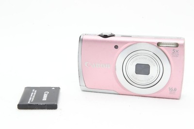 Very Good]Canon PowerShot A2600 Pink Digital Camera 16.0MP English 