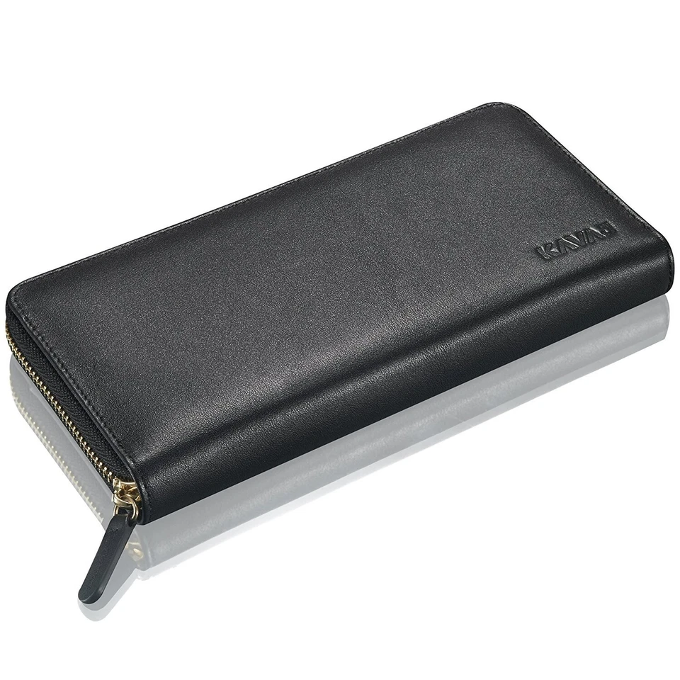 KAVAJ Echtleder Damen Geldbörse RFID Schutz - Bild 2 von 4