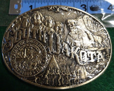 Award Design NOS South Dakota First Editon Belt Buckle