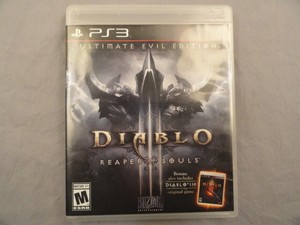Diablo Iii Reaper Of Souls Ultimate Evil Edition For Playstation 3 Ps3 Ebay