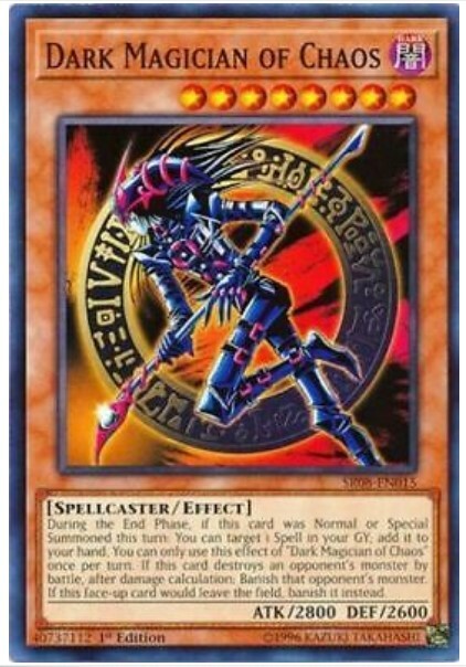 【ARS9】DARK MAGICIAN OF CHAOS Yu-Gi-Oh! Dark Magician of Chaos - SR08-EN015 - Common - 1st
