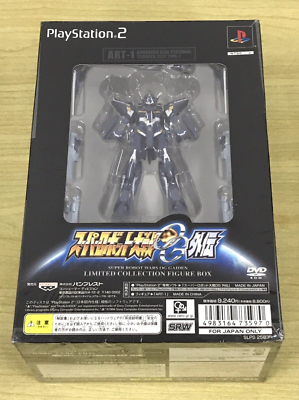 SONY PS2 SUPER ROBOT WARS OG GAIDEN LE FIGURE BOX BRAND NEW FROM