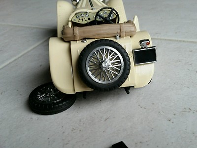 Jaguar SS100 1938 Miniature Franklin Mint Collection Du Médailler, échelle 1:24