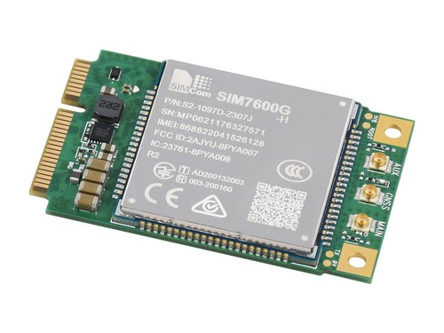 Waveshare SIM7600G-H-PCIE SIMCom Original 4G LTE Cat-4 Module Global Coverage - 第 3/6 張圖片