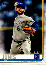 Jakob Junis 2019 Topps Series 1 Baseball MLB Base Card #252 Kansas City Royals
