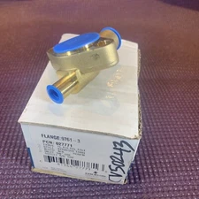 Emerson 9761-3 Flow Control Straight Thru Flange 027771 New