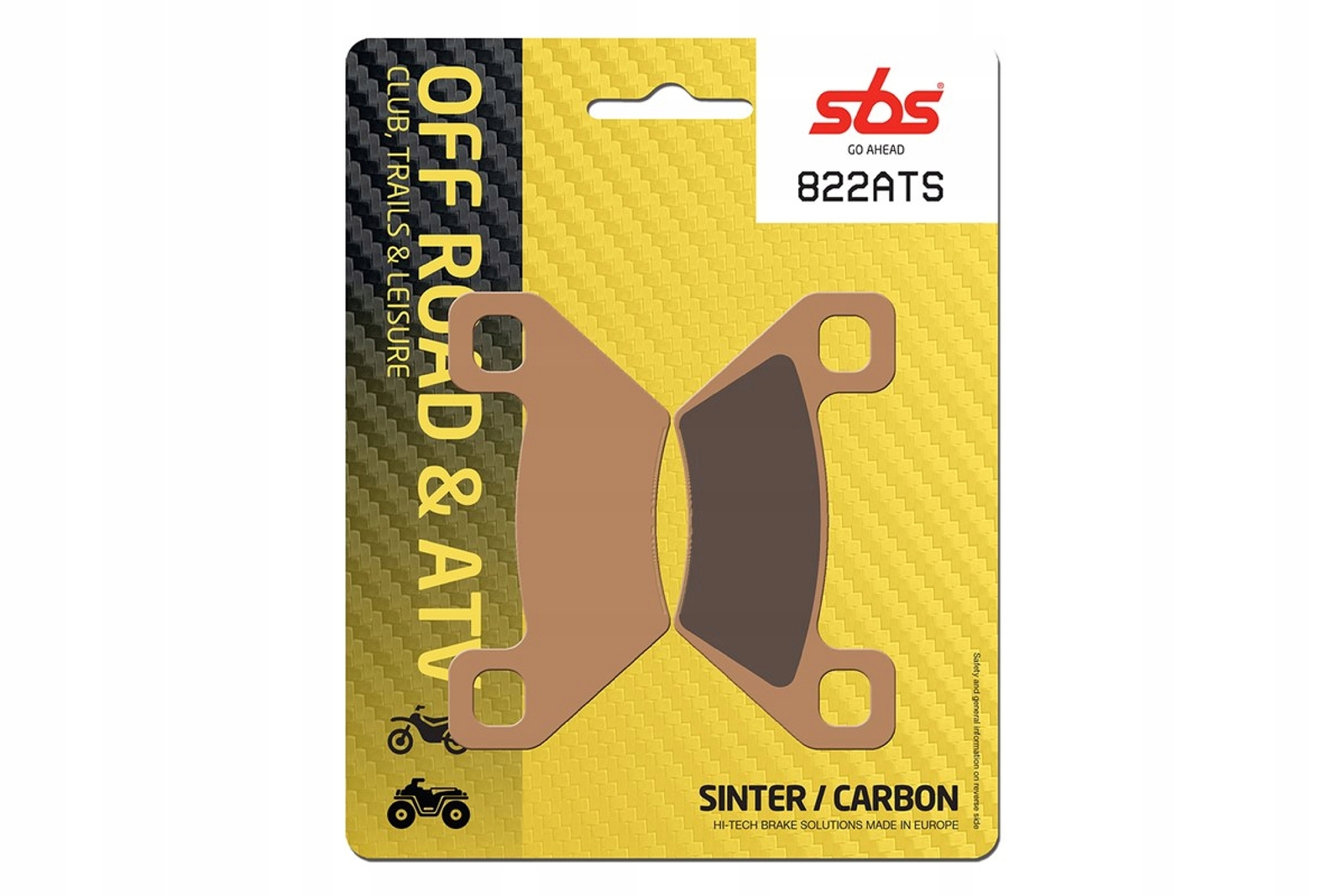 Plaquettes KH395 Sinter Gold haute performance pour Arctic Cat
