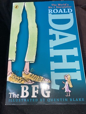 Roald Dahl THE B F G paperback 2013 BFG Illustrated by Quentin Blake ...