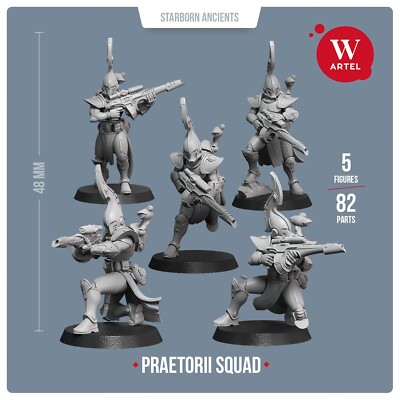 Praetorii Squad Artel W Aeldari Aspect Dire Avengers Asurmen Phoenix Guardians