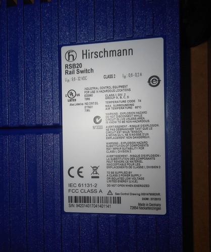 Hirschmann RSB20 0800T1T1SAABEH 942014017 - Picture 2 of 5