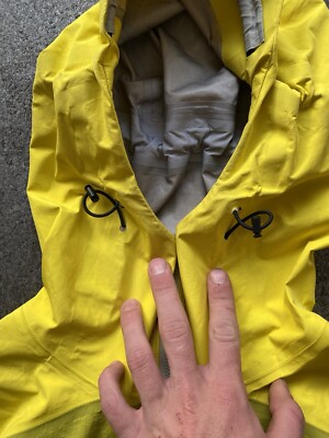 VINTAGE ARC'TERYX SIDEWINDER MEN'S YELLOW JACKET GORETEX SzM | eBay