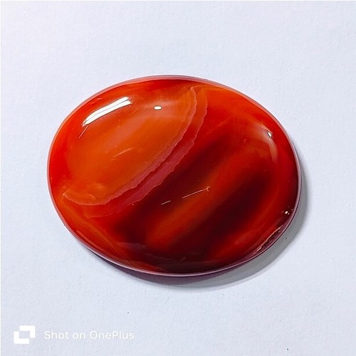 Joyería de piedras preciosas sueltas cabujón cornalina natural roja 125 quilates ME-9328 - Imagen 5 de 5