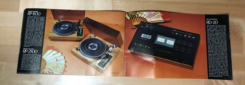 1976 ROTEL CATALOG / SPECS Booklet - ROTEL Amp - ROTEL Tuner - ROTEL RECEIVER - Foto 6 di 8