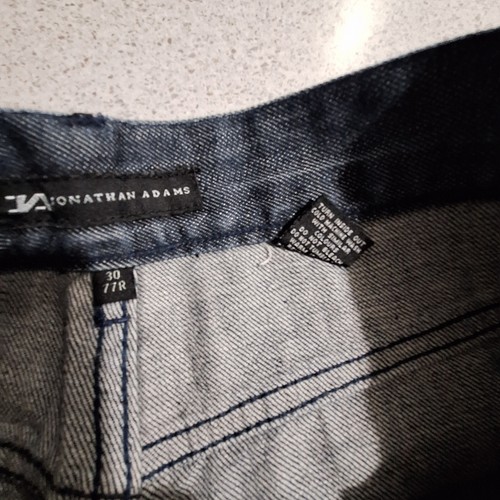 Pantalones de mezclilla Jonathon Adams azules para hombre talla 30 - Imagen 4 de 15