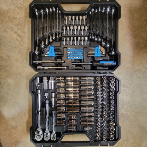 Channellock Mechanic's Tool Set 200 pc Drive Sockets Combination Wrenches + More - Picture 9 of 17