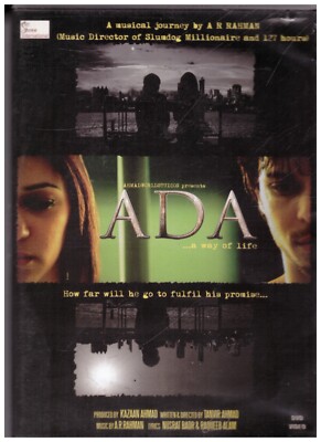 Ada - A Way Of Life  Music By a R rahman  [Dvd] 1 Film by kazaan Ahmad