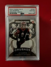 JOE BURROW 2020 ROOKIE & STARS CRUSADE WHITE PSA Gem Mint 10