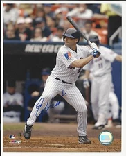 Eric Valent New York Mets Signed Auto 8x10 Photo Autograph 