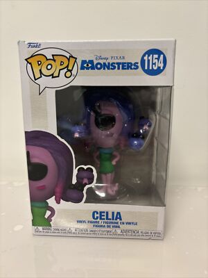 Funko Pop Disney - Monsters Inc - Celia #1154. Monster Pop Figuren