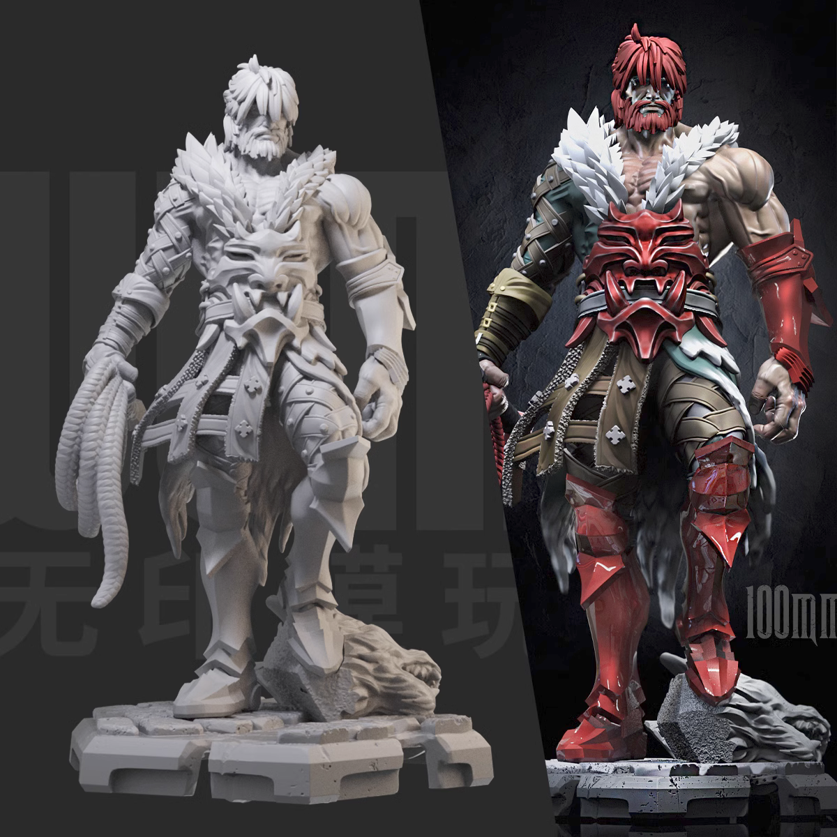 Simon Belmont Castlevania Unassembled Unpainted 3D Printed Model