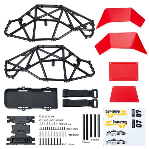 Roll Cage Body Shell Kit Nylon Plastic forr 1:10 RC Crawler Axial SCX10 II 90046 - Picture 7 of 14