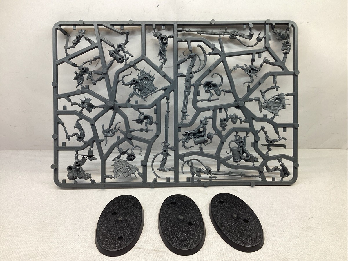 Warhammer AoS- Skaven Warplock Jezzails on sprue #MS1925 | eBay