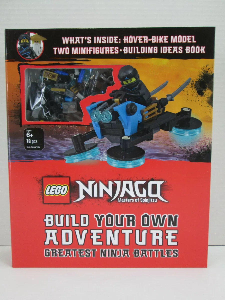 New Lego Ninjago Masters Of Spinjitzu Build Your Own Adventure Ninja Battle Set