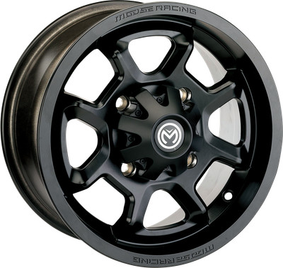 Moose Racing 415X Wheel Black Front/Rear 14x7 - 4/156 - 4+3 0230-1212