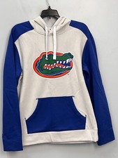 Fanatics Florida Gators Primary Arctic Pullover Hoodie Blue w/ Grey Men's Medium