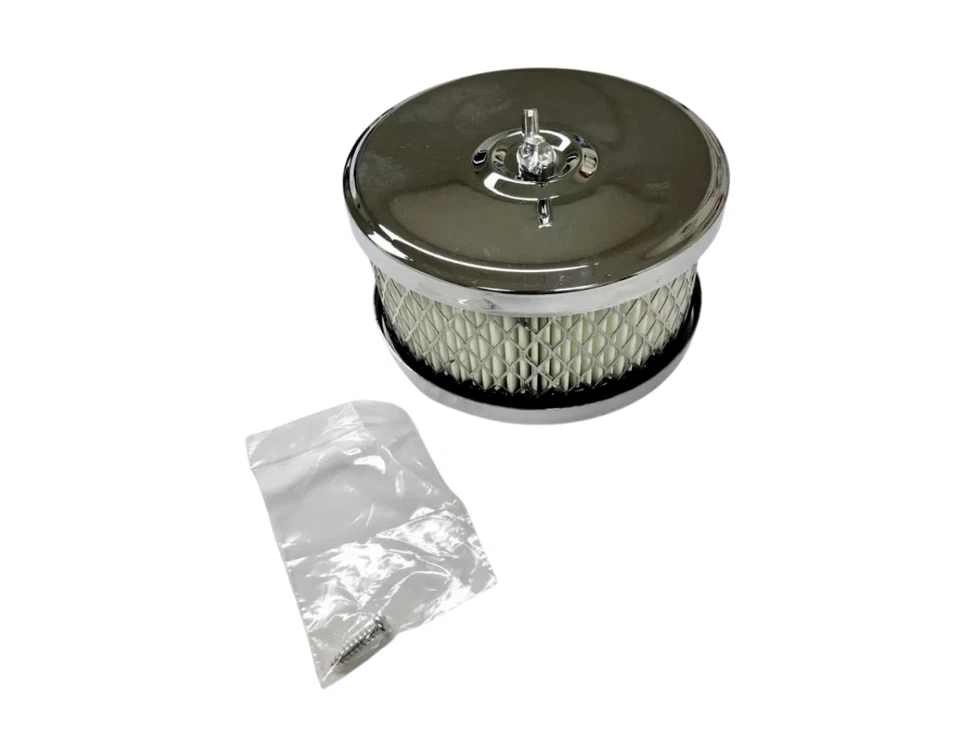 For 1930-1956 Dodge Windsor Carburetor Chrome Hot Rod Style Air Cleaner Filter. - Image 4 of 4